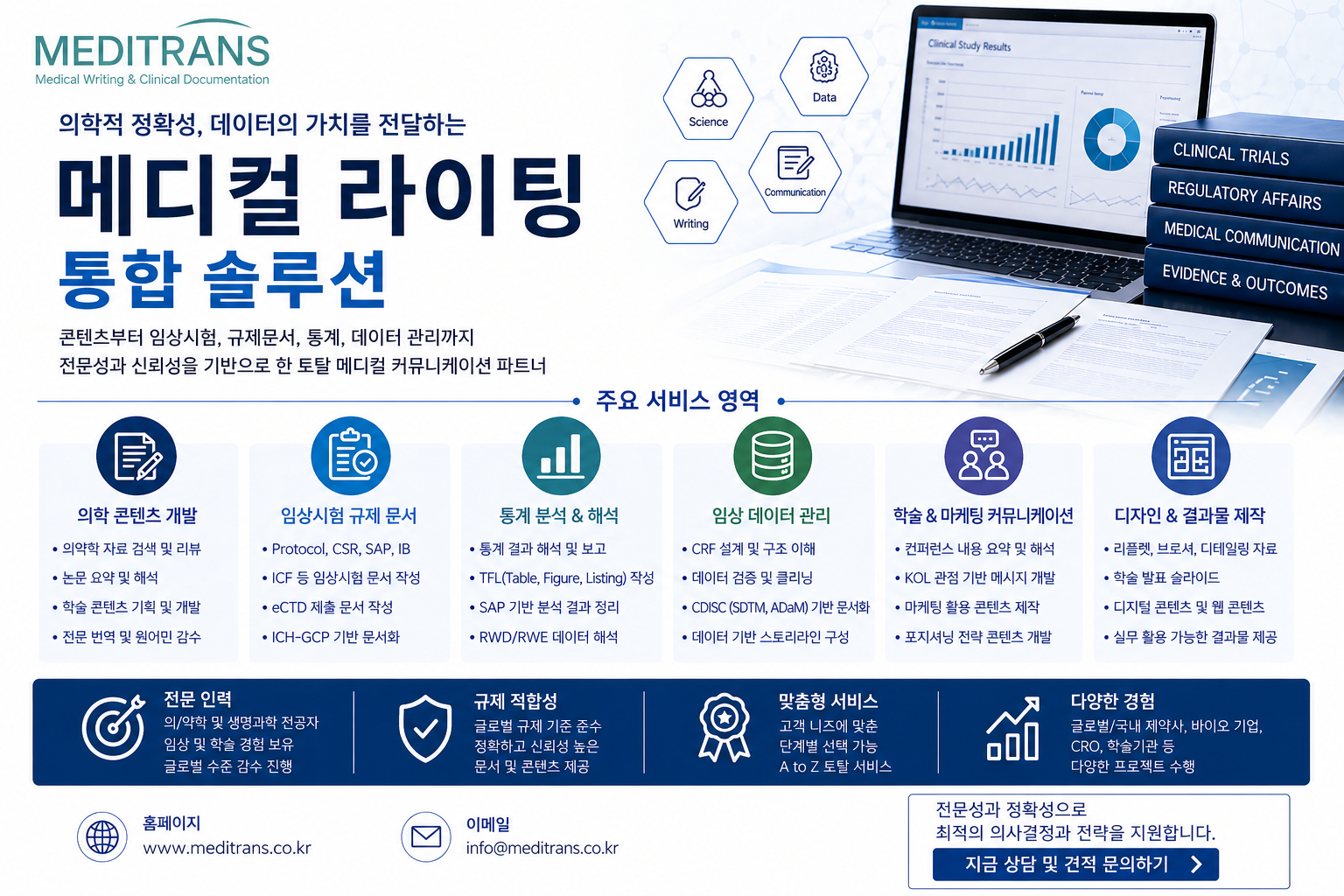 메디컬 라이팅 통합 솔루션을 제공하는 메디트랜스