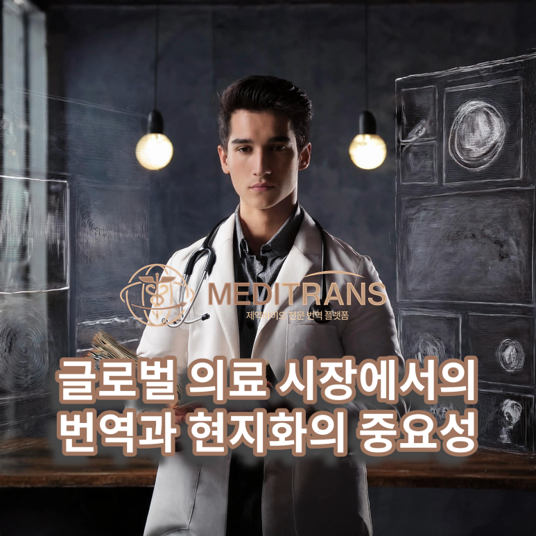 글로벌 의료 시장에서의 번역과 현지화의 필요성: 메디트랜스팀의 역할